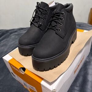 Timberland Women's Black Ankle Boots
